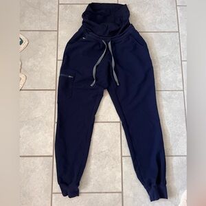 Women's Navy Zamora™ Maternity - Jogger Scrub Pants - XS / Navy